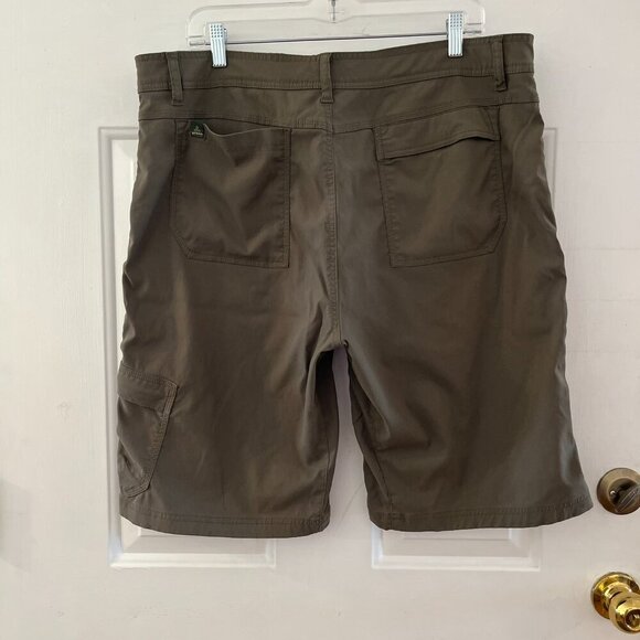 Prana Men's Titan Longline Outdoor Summer Camping Belted Shorts Sz 38 - Picture 3 of 5